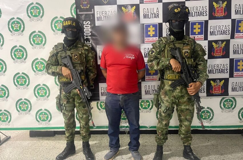  Capturado cabecilla del GAO residual FARC, señalado de Homicidios en Casanare