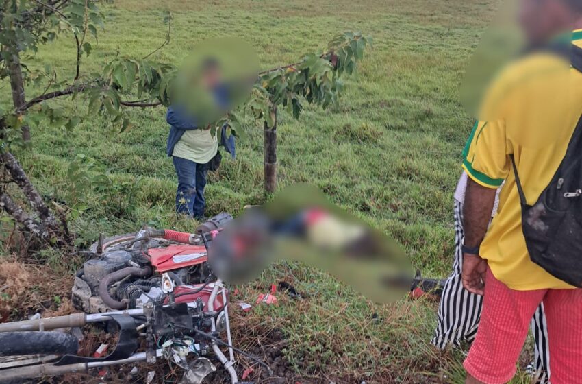  Motociclista muere en zona rural de Mani