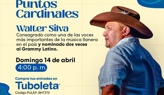  Walter Silva y sus sonidos de los llanos colombianos se toman el Teatro Colsubsidio