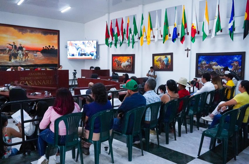  Con cuatro votos fue aprobado el Plan de Desarrollo Departamental «Oportunidades para Casanare 2024-2027» en la Comisión Primera de la Asamblea