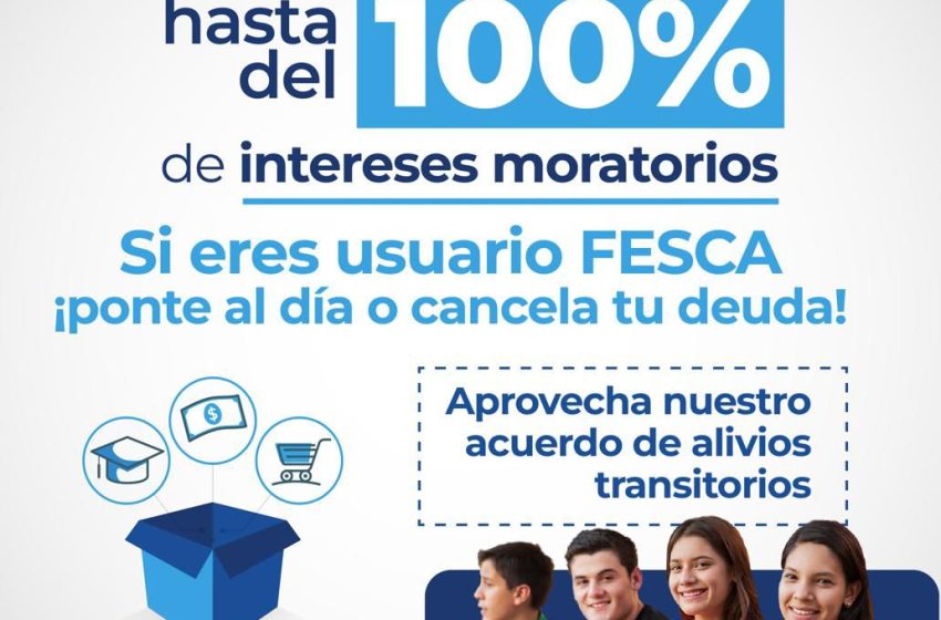  IFC implementa alivios de cartera transitorios para créditos en mora del Convenio Gobernación -ICETEX (liquidado) y del Fondo FESCA