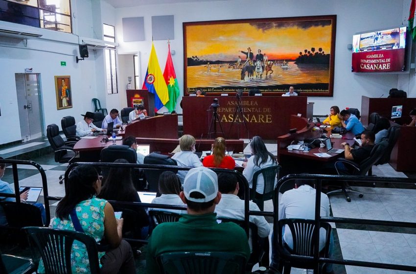  Aprobado por unanimidad el proyecto de armonización presupuestal de Casanare