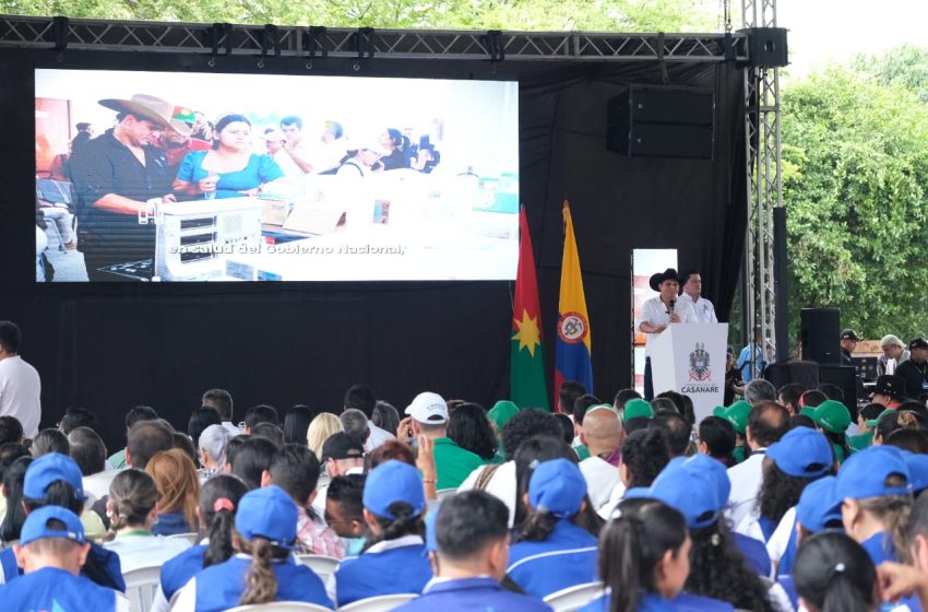  “En Casanare respaldamos una reforma a la salud, que reconozca y dignifique los derechos de salud de los colombianos” Gobernador César Ortiz Zorro.