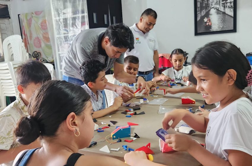  Alcaldía de Yopal impulsa educación tecnológica con curso de robótica para 40 niños, niñas y jóvenes de la Ciudadela La Bendición