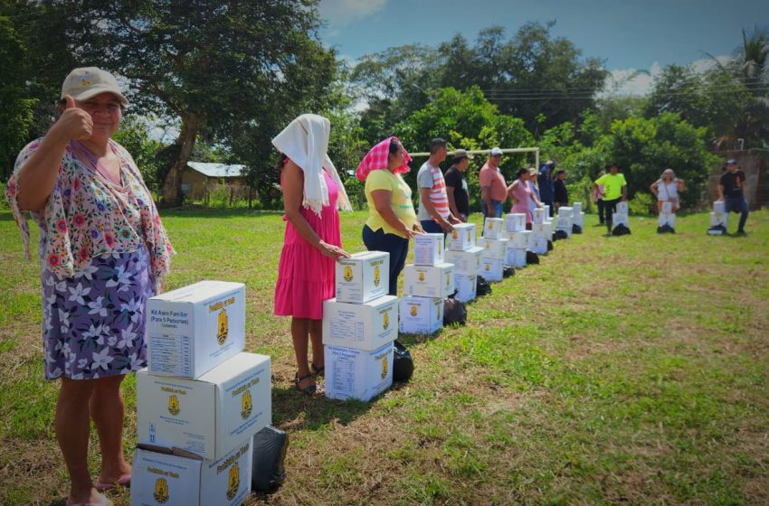   Gobernación cumple con más de 100 familias campesinas de Paz de Ariporo