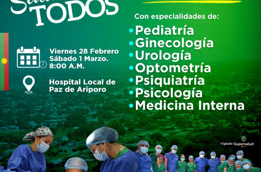  Las Jornadas Médico-Quirúrgicas de Zorro regresan, esta vez en Paz de Ariporo