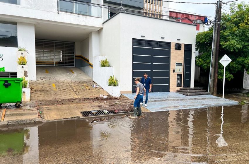  Lluvias intensas superaron capacidad del sistema pluvial en Yopal