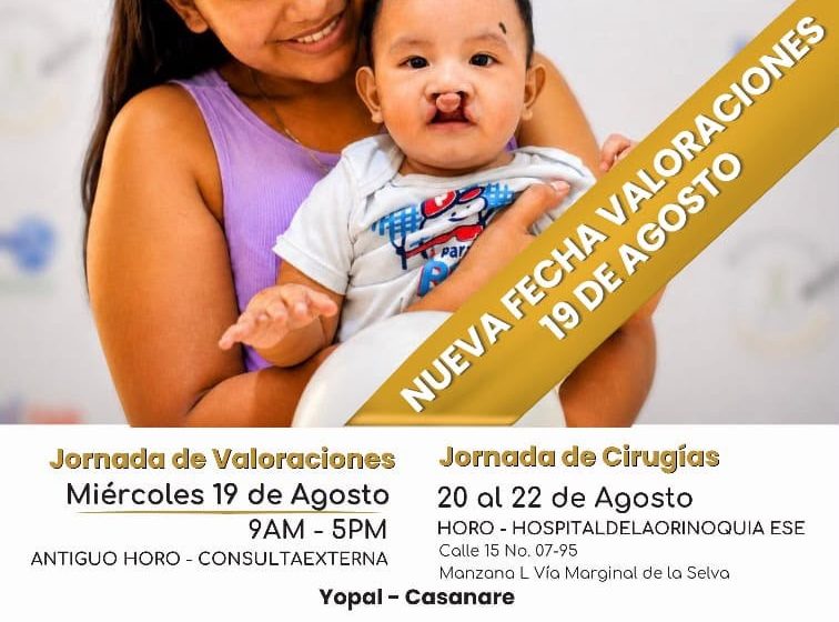  Una nueva oportunidad para sonreír llega a Casanare con cirugías reconstructivas gratuitas